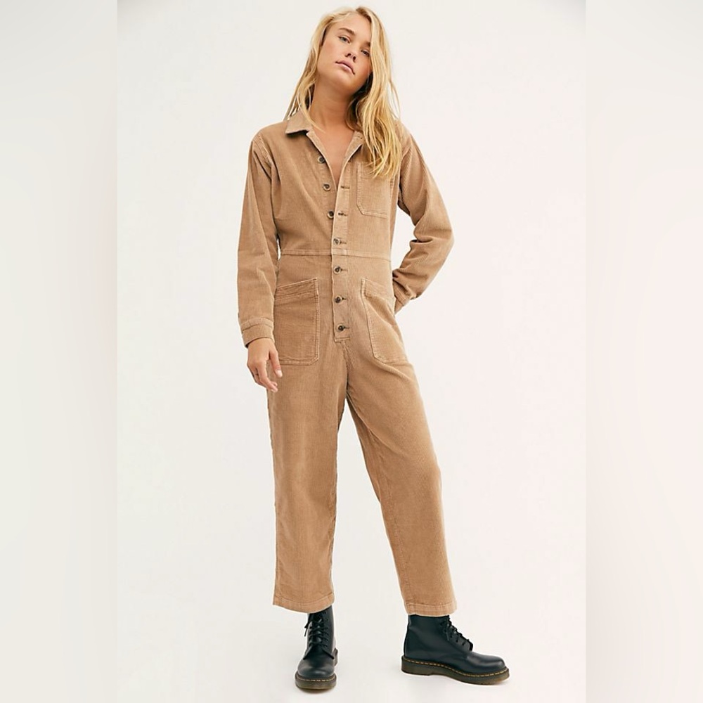 Free People | Gia Cord Coverall | Size
Small